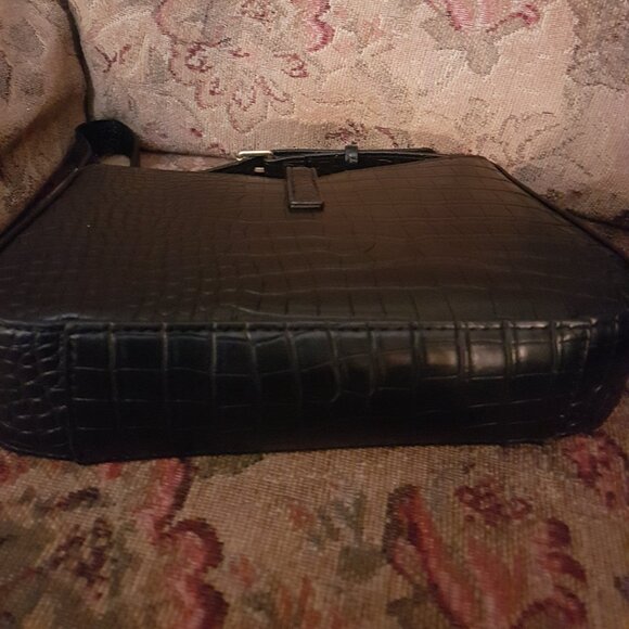 YSL logo black shoulder bag. - Picture 4 of 9